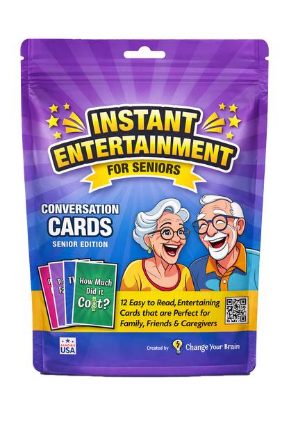 Conversation Connector Cards - Memory & Storytelling Cards for Seniors