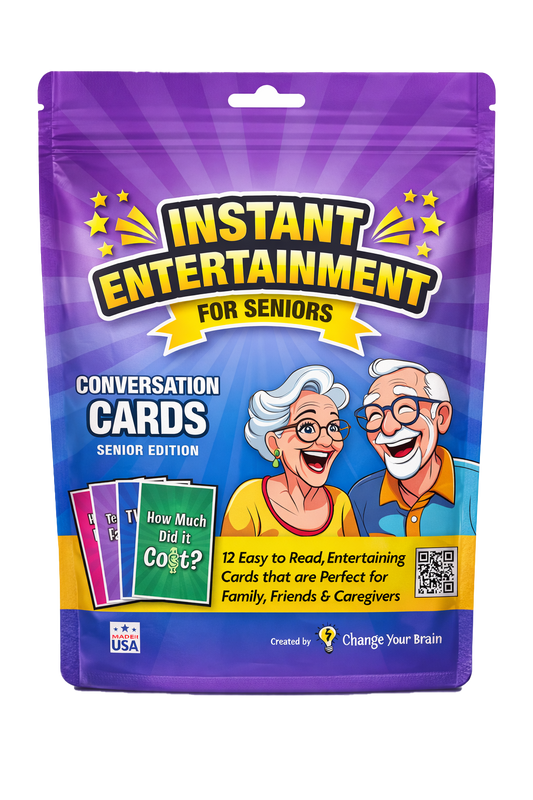 Conversation Connector Cards - Memory & Storytelling Cards for Seniors